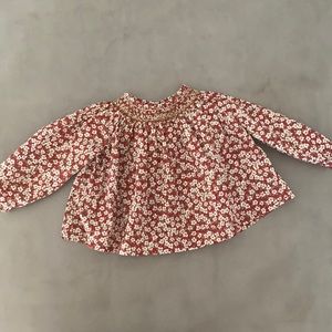 Bonpoint baby blouse 6m